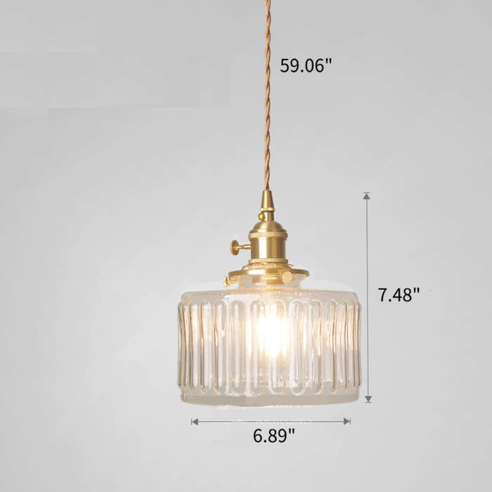 CrystalGlare - Vintage Crystal Pendant Lamp Kalsten