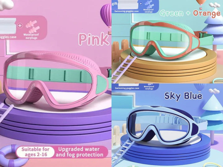 HD Swimming Goggles Kids – Anti-Fog & UV Protection | Kalsten