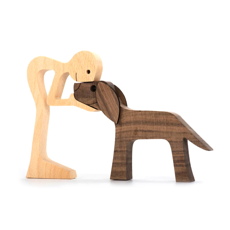 Kalsten | Pet Lover - Wood Sculpture Table Ornaments