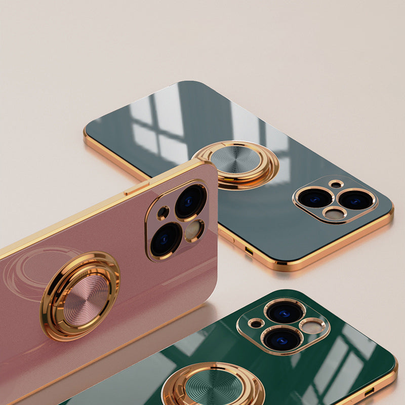 Plated iPhone Case with Ring | Kalsten