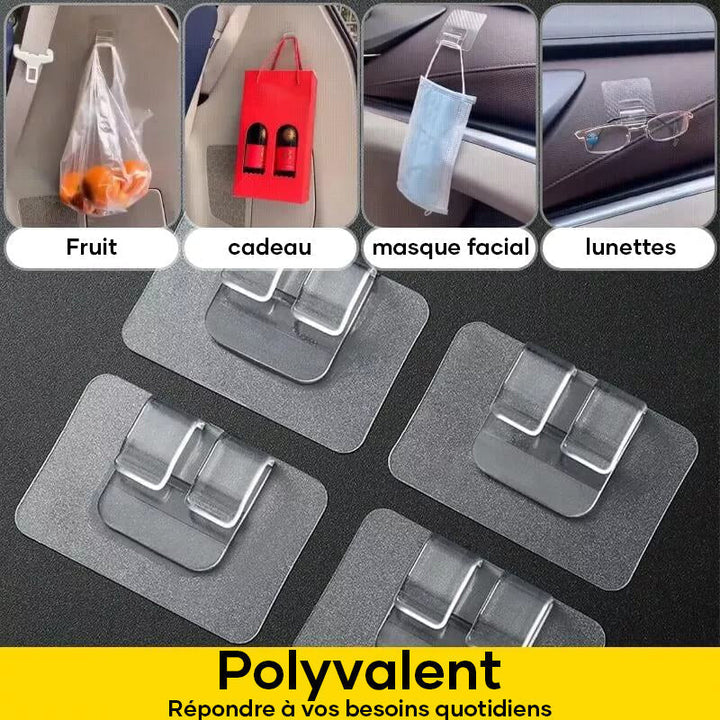 Versatile car mat fastening hooks | Kalsten