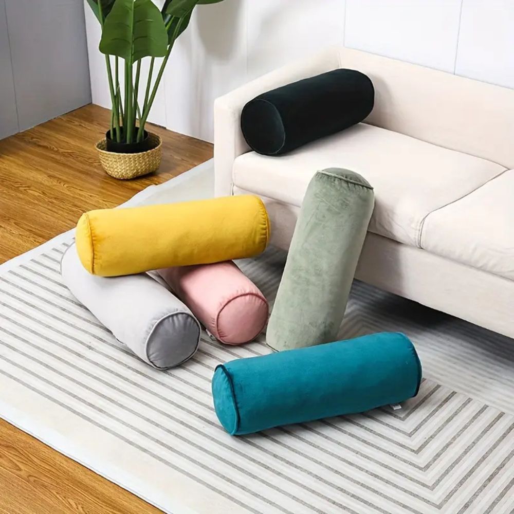 Kalsten | Plush Velvet Bolster Cushion