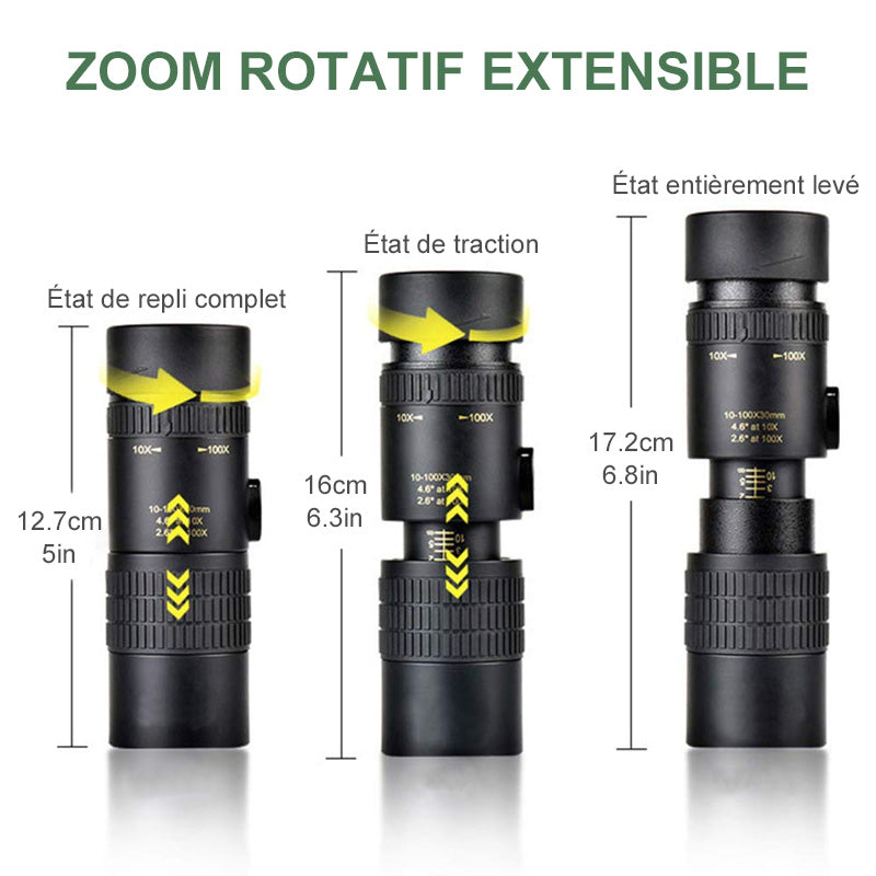 Super Telephoto Zoom Monocular Telescope 4K | Kalsten