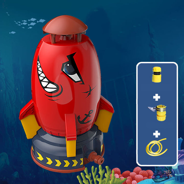 Summer Toy Rocket Sprinkler for Outdoors | Kalsten