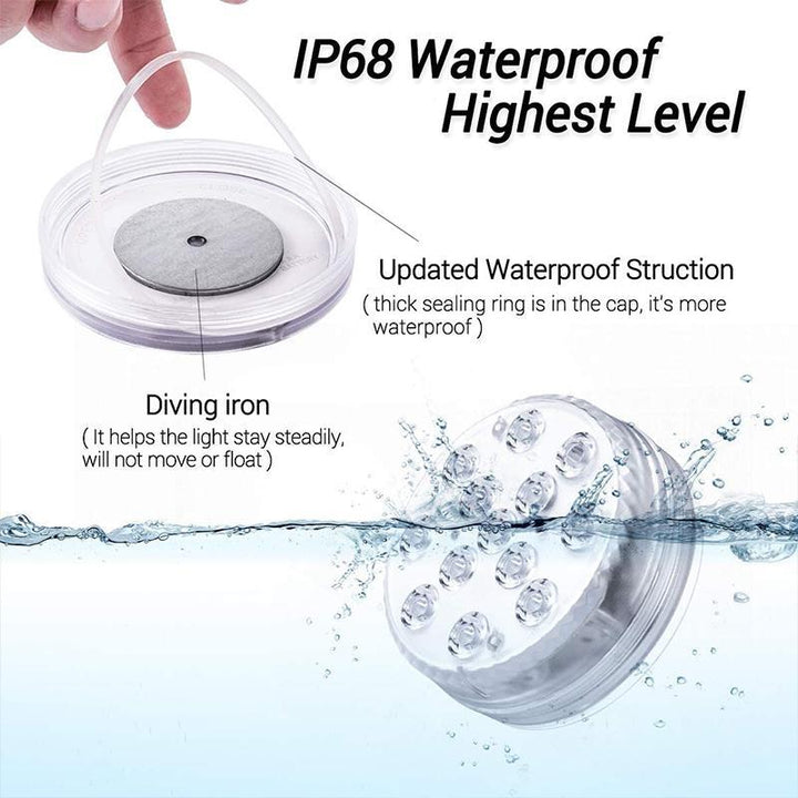 Kalsten | Remote control waterproof magnetic suction LED lamp