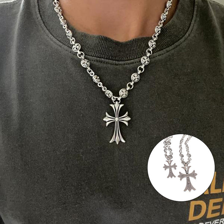 Kalsten | Gothic Cross Pendant Necklace