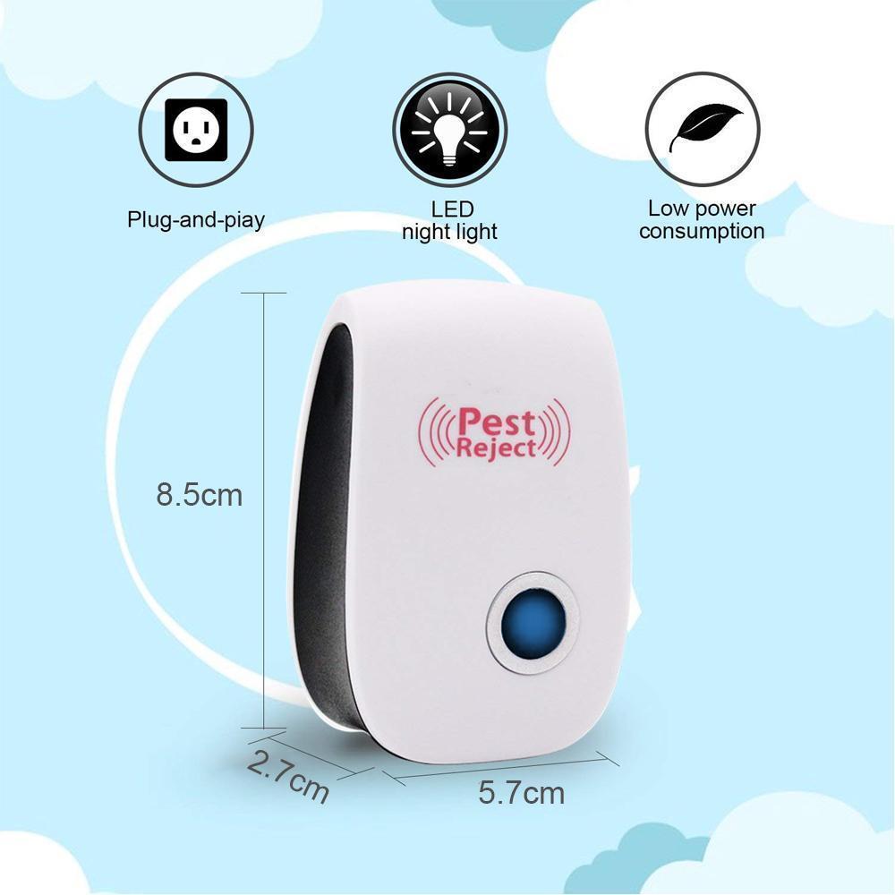 Ultrasonic Pest Repeller – 3-Pack