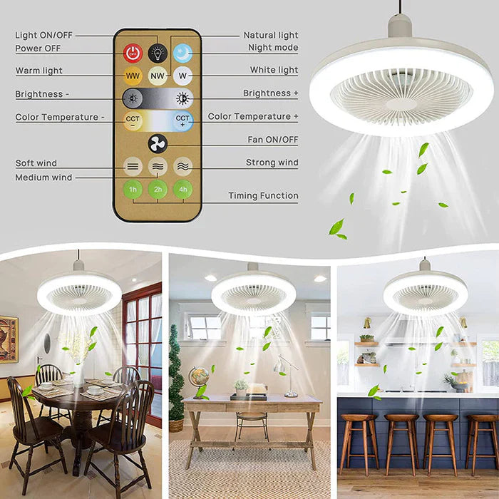 Ceiling Fan with Light - CoolLight | Kalsten