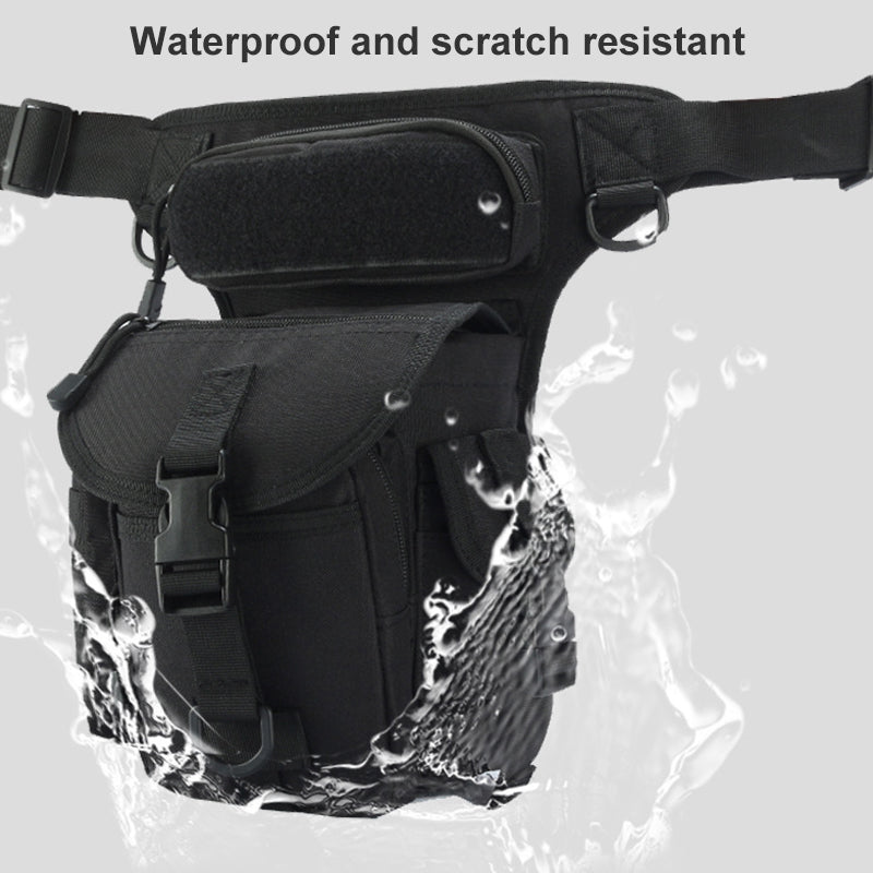 Kalsten | Nylon Waterproof Men Tactical Waist Pack Leg Travel Belt Bag