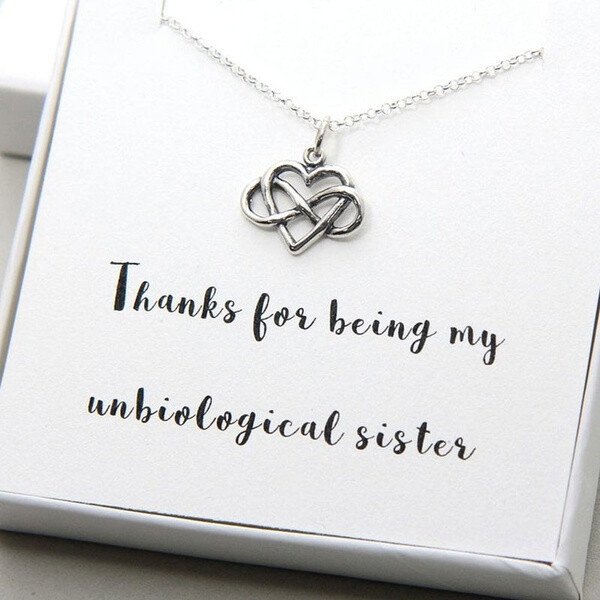 Best Friend Bow Necklace