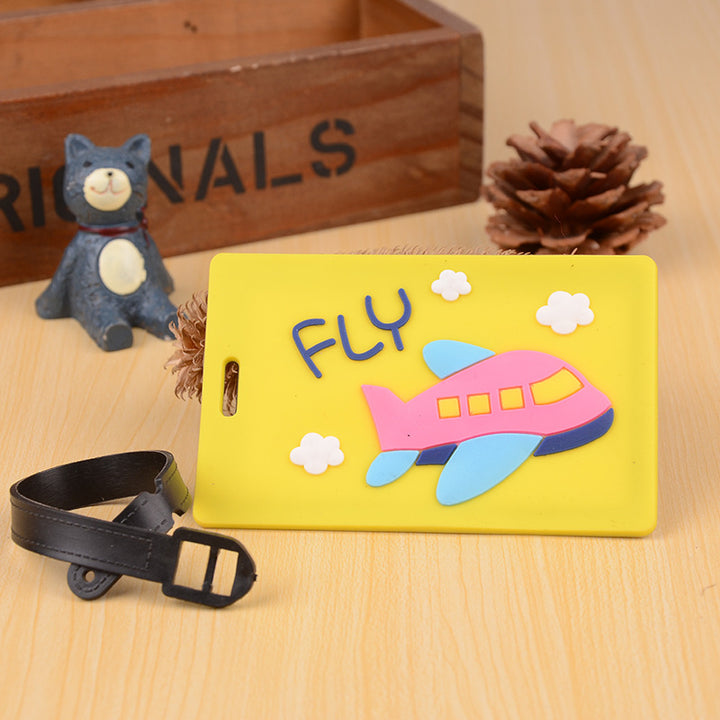 Unisex Creative Airplane Luggage Tag Kalsten