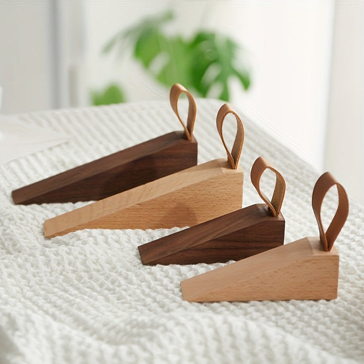 Kalsten | NordGrip Wooden Doorstop – Scandinavian Design with Non-Slip Base