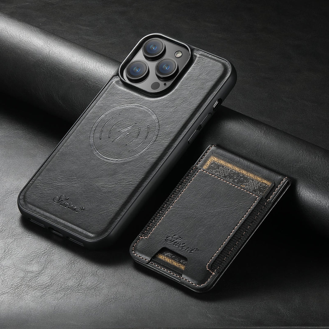 Kalsten | Leather phone case with card holder and MagSafe compatibility