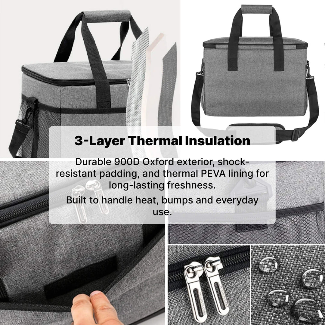 33L Waterproof Insulated Cooler Bag