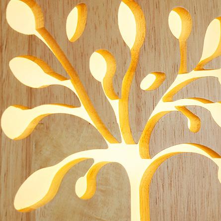 Wall lamp - WoodGlow - Elegant LED - Essence of life indoors outdoors | Kalsten