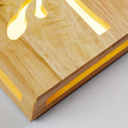 Wall lamp - WoodGlow - Elegant LED - Essence of life indoors outdoors | Kalsten