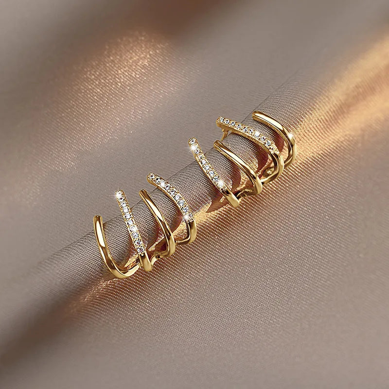 Kalsten | Women’s Twist Earrings | Lightweight Statement Jewelry | Hypoallergenic Finish