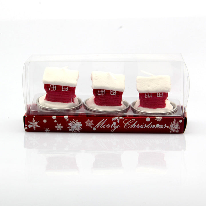 Festive Boot-Shaped Candle Set Kalsten