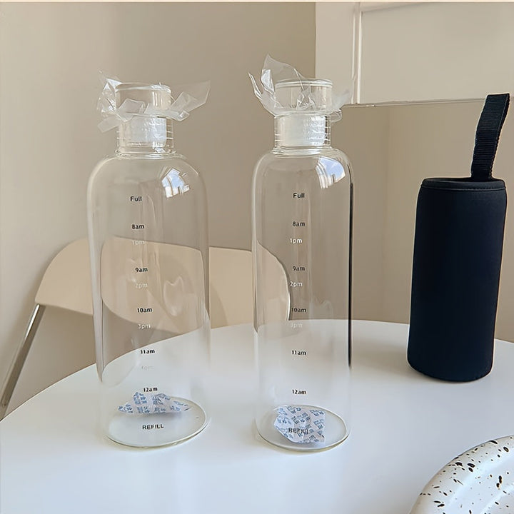 Water bottle with time markers 500/700 ml | Kalsten