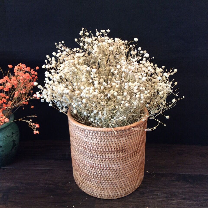 Rund braided storage basket Kalsten