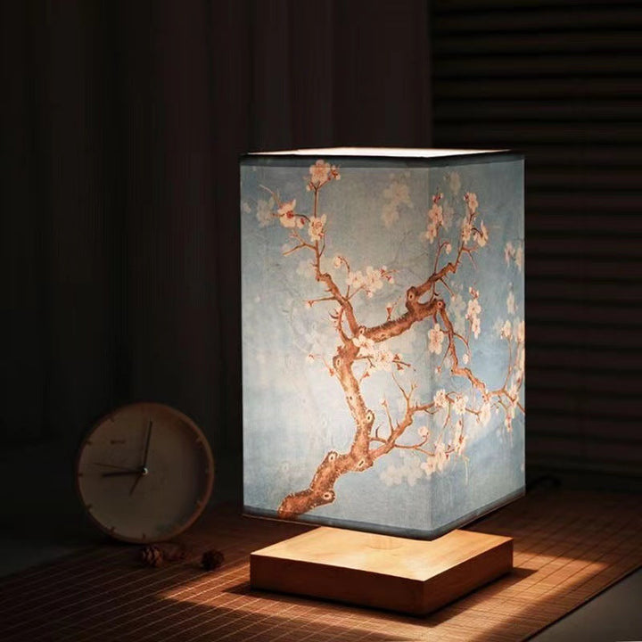 Chinese Style Retro Creative Nightlight Bedroom Warm Bedside Internet-popular New Chinese Style Wood Decorative Table Lamp | Kalsten