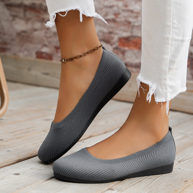 Kalsten 丨 Women's Round Toe Bean Shoes