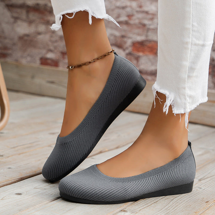 Kalsten 丨 Women's Round Toe Bean Shoes