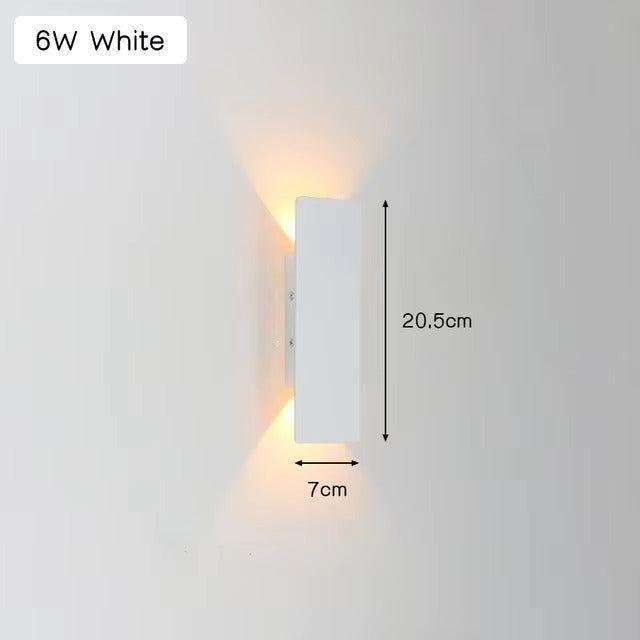 Light - Modern weatherproof LED wall lamp made of aluminum for outdoor use | Kalsten