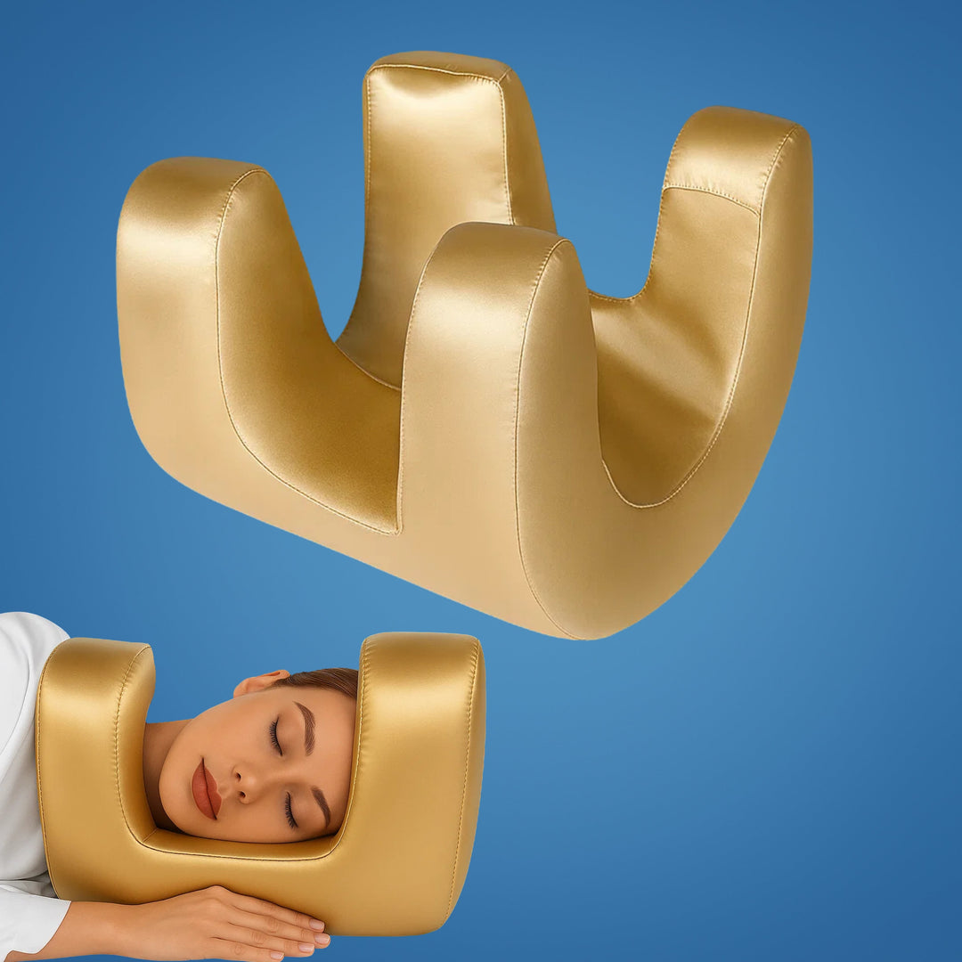 DermSleep | Anti‑Wrinkle Beauty Pillow – Cooling Memory Foam – Ergonomic Contour – Skin Care Support – Side & Back Sleepers Kalsten