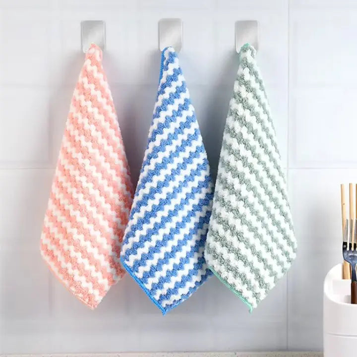 Kalsten | 3+2 | Microfiber Cleaning Cloth – Super absorbent & reusable