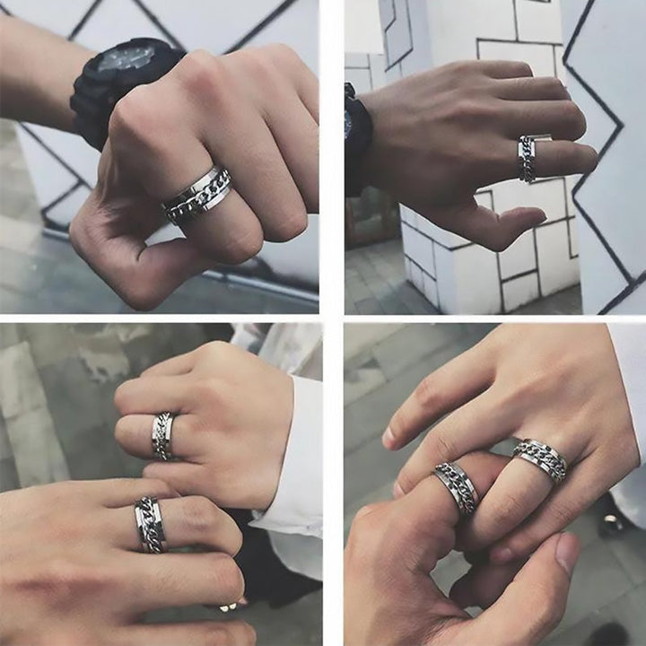 Kalsten | Titanium steel swiveling chain ring