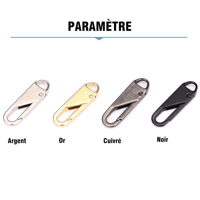 Universal Metal Zip Head | Kalsten