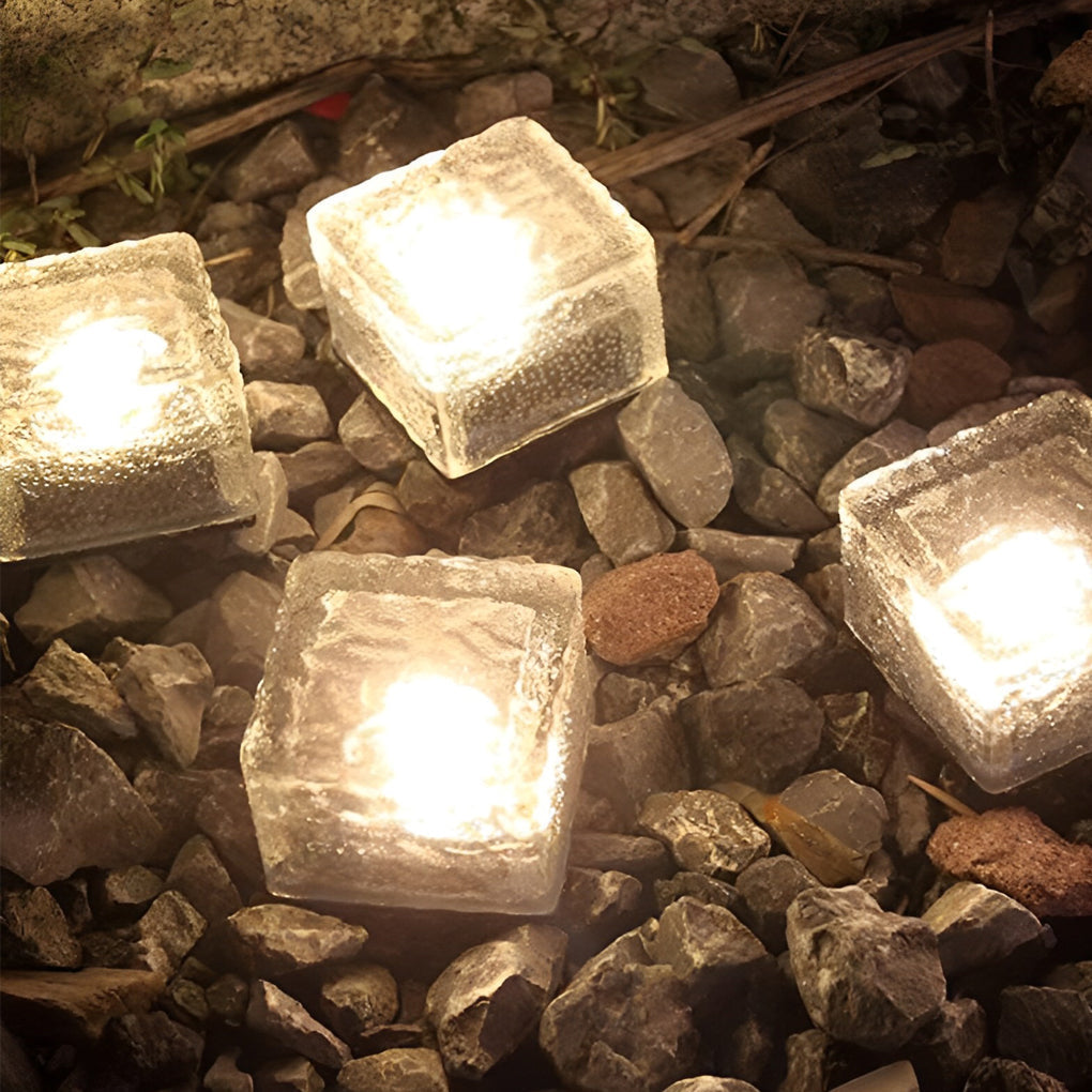 Solar Glass Brick Pathway Light Kalsten