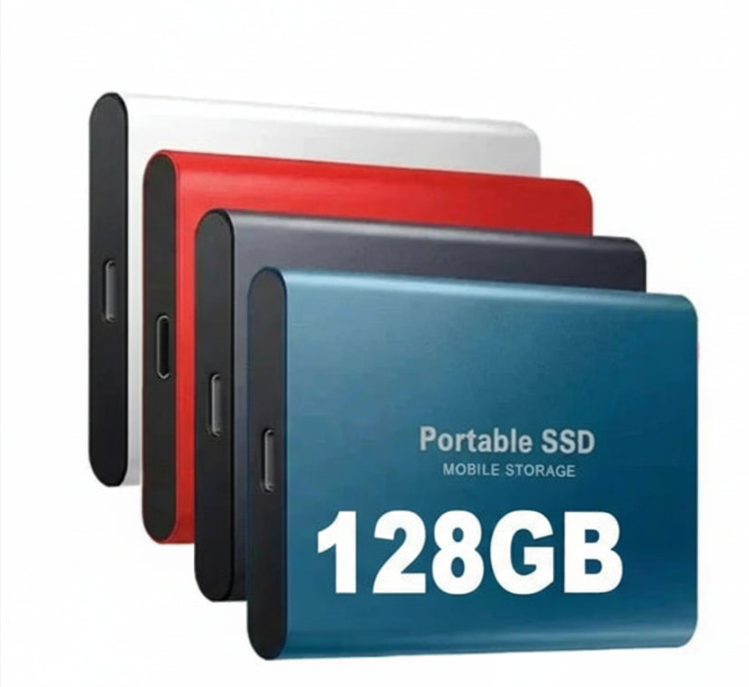 Kalsten | Portable External SSD | USB 3.1 Type C Fast Storage | Up to 128GB