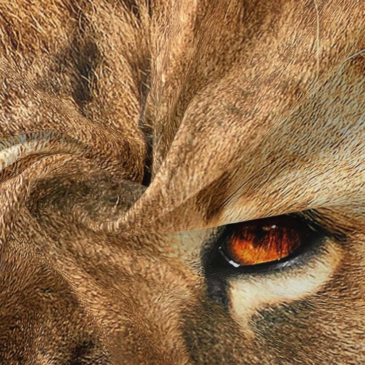 Safari Lion Print Duvet Cover – African Wilderness for Your Bedroom Kalsten