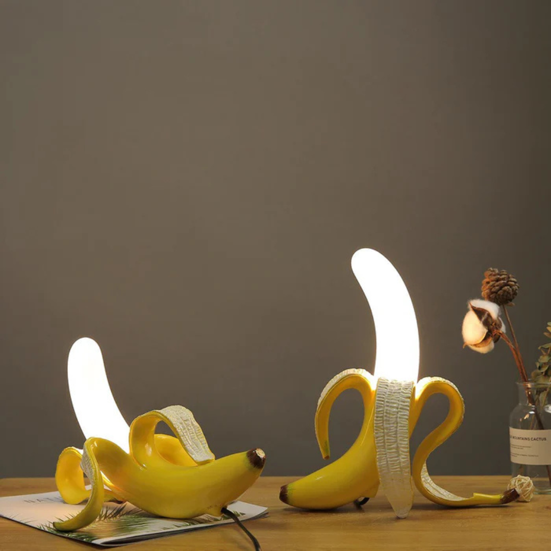Golden Banana LED Table Lamp | Kalsten