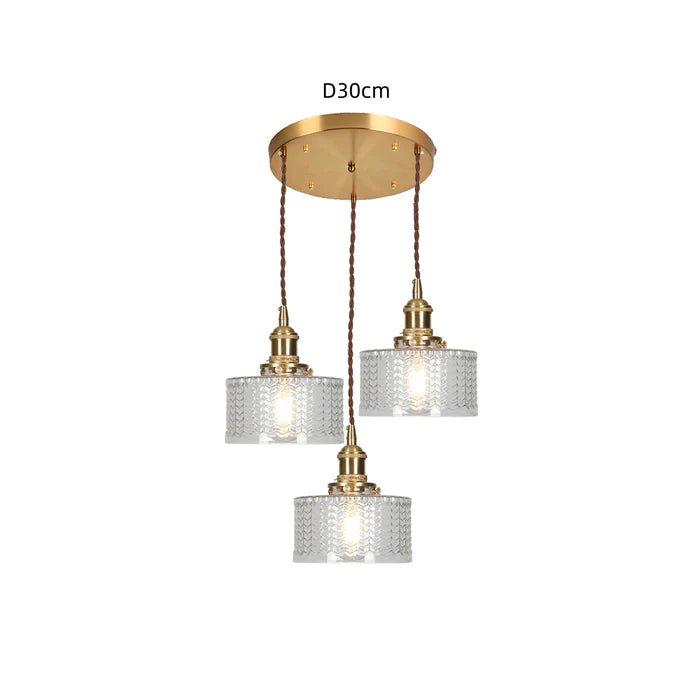 Kalsten | CrystalGlare - Vintage Crystal Pendant Lamp