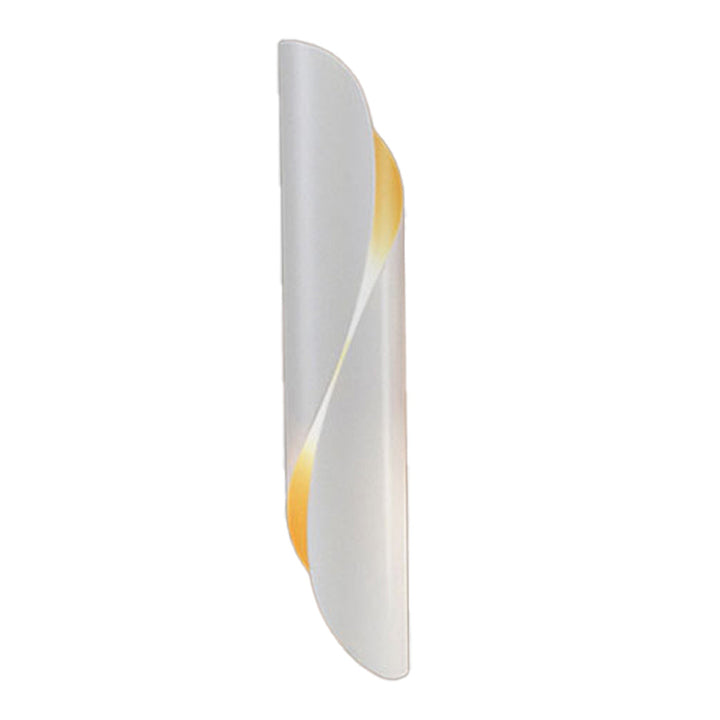 Nordic Wall Sconce Linear Arc Iron Black Gold G9 50cm / 20in Industrial Hallway Bedside Light | Kalsten