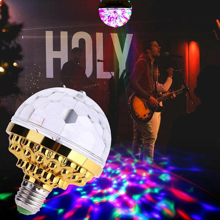 LED Disco Ball Colorful Rotating Bulb | Kalsten