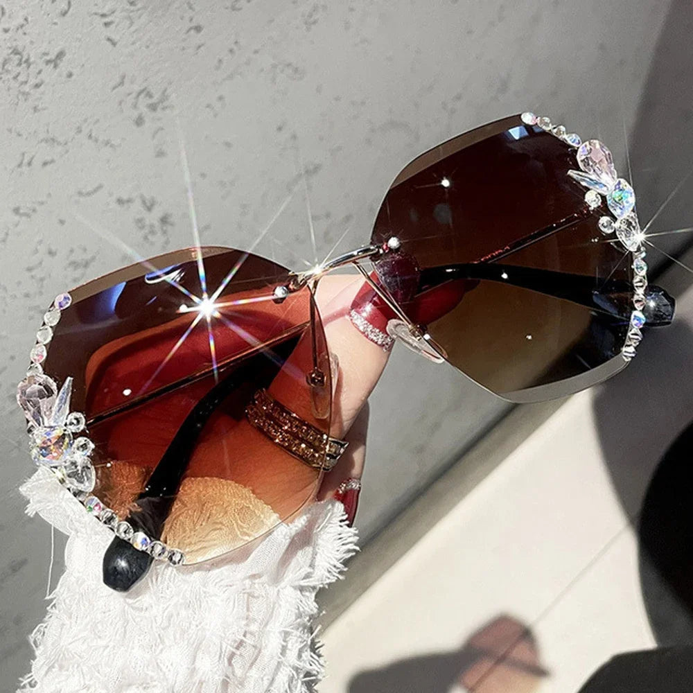 Aya Sunglasses | Vintage & Rimless | Kalsten