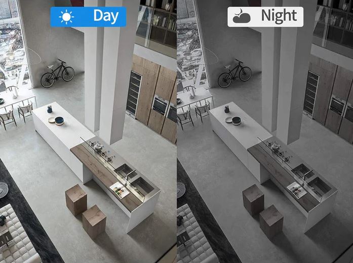 Kalsten | Ultracompact WiFi Surveillance Camera IP Surveillance Camera with Night Vision