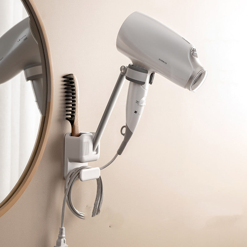 Kalsten | Lazy Corner Punch-Free Hair Dryer Storage Rack