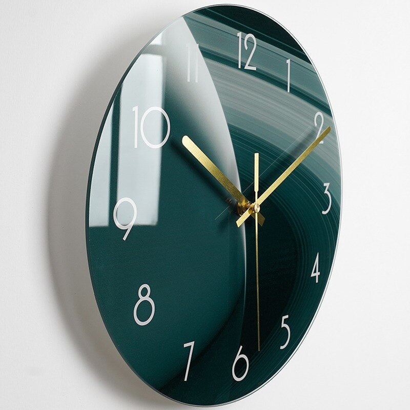 Elegant GlassArt Wall Clock – Artistic Time Measurement & Design Kalsten