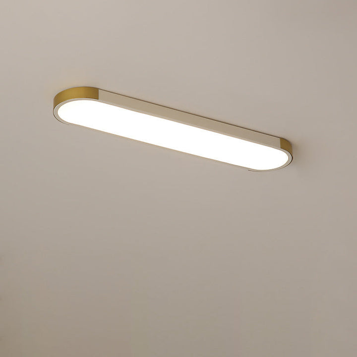 Flush Mount LED Ceiling Light Iron Acrylic 25.6 in Modern Living Room Bedroom Hallway Lighting 3 Color Temperature Adjustable | Kalsten