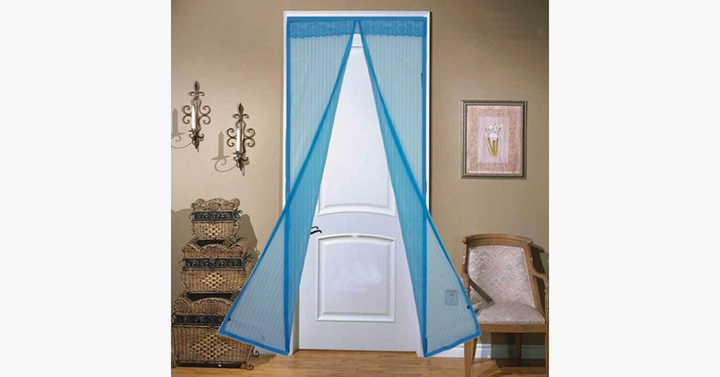 Kalsten | Magnetic Mesh Insect Protection Door - Your ultimate protection against insects this summer!