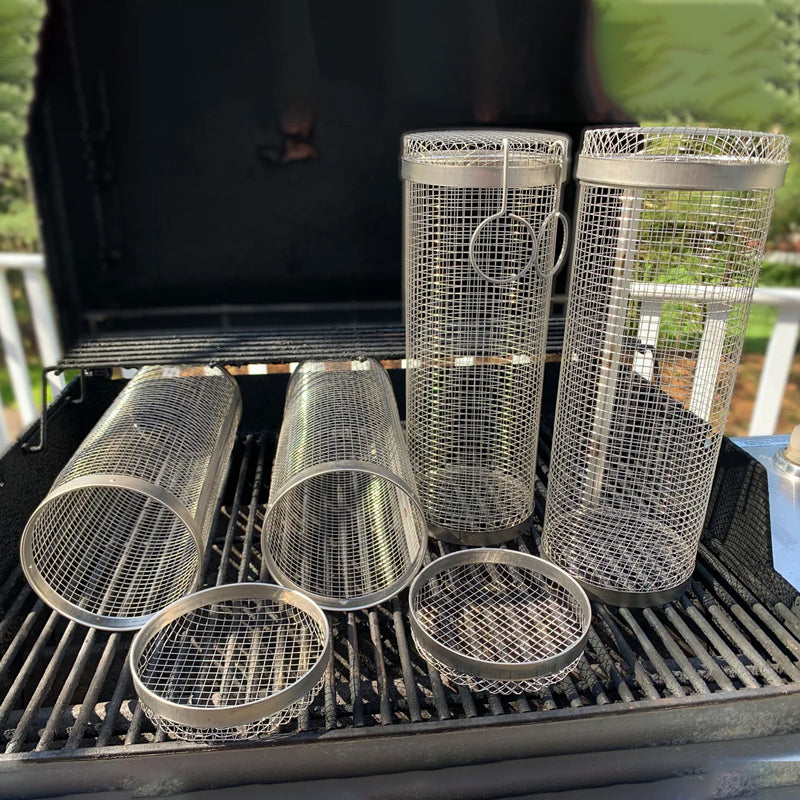 Cylindrical grill basket | Kalsten