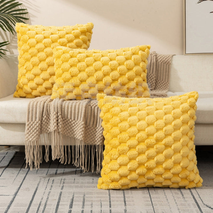 VelvetSoft Plush Pillowcase for Sofa or Bed