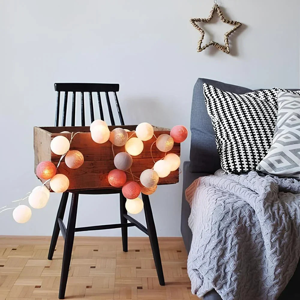 Kalsten | Cotton Ball Garland