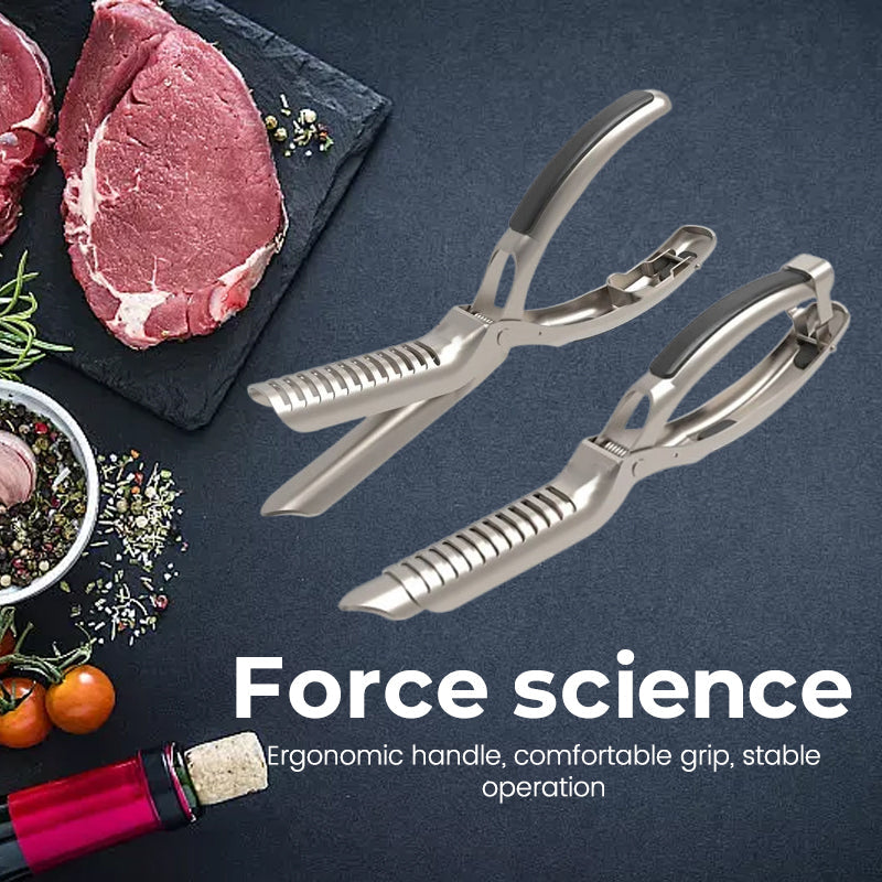 Kalsten | Rib Membrane Remover Tool | Stainless Steel | Ergonomic Handle | Easy Meat Prep
