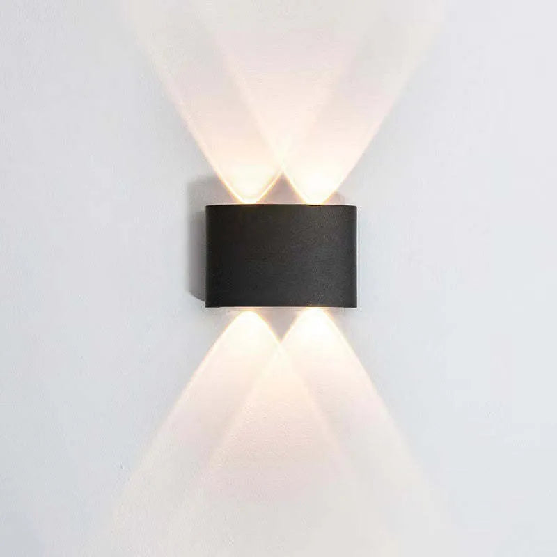 Modern White Waterproof LED Wall Lamp Kalsten